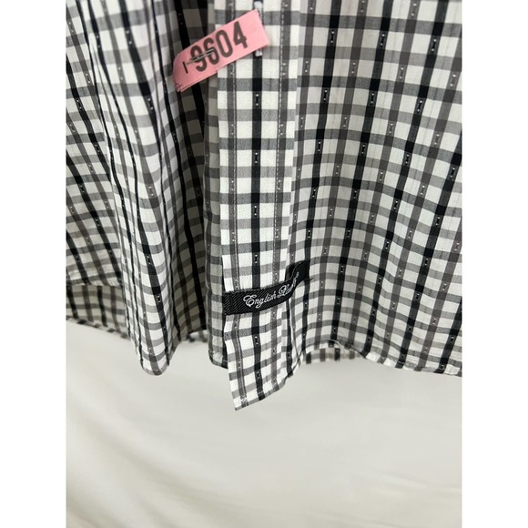 English Laundry Christopher Wicks Mens Casual Button Down Shirt Flip Cuff 16 - Picture 8 of 10